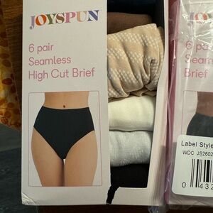 JOYSPUN SEAMLESS high cut BRIEFS. NIB